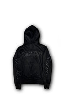 "Black Beach" Waxed Hoodie
