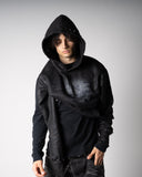 "Black Beach" Waxed Hoodie