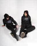 "Black Beach" Waxed Hoodie