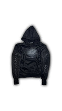 "Black Beach" Waxed Hoodie